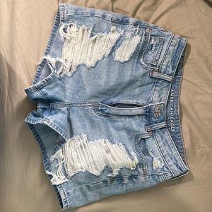 American Eagle mom shorts